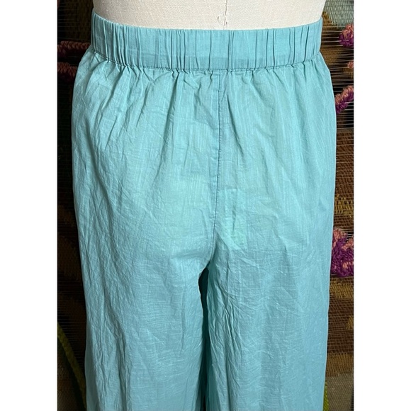 Anthropologie Eyelet Ankle Pants L - Picture 10 of 15